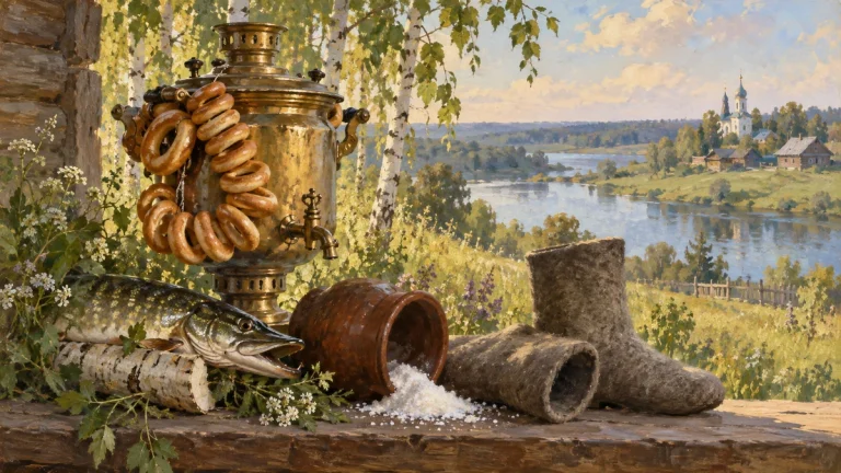 Painted illustration for 10 Funniest Russian Idioms